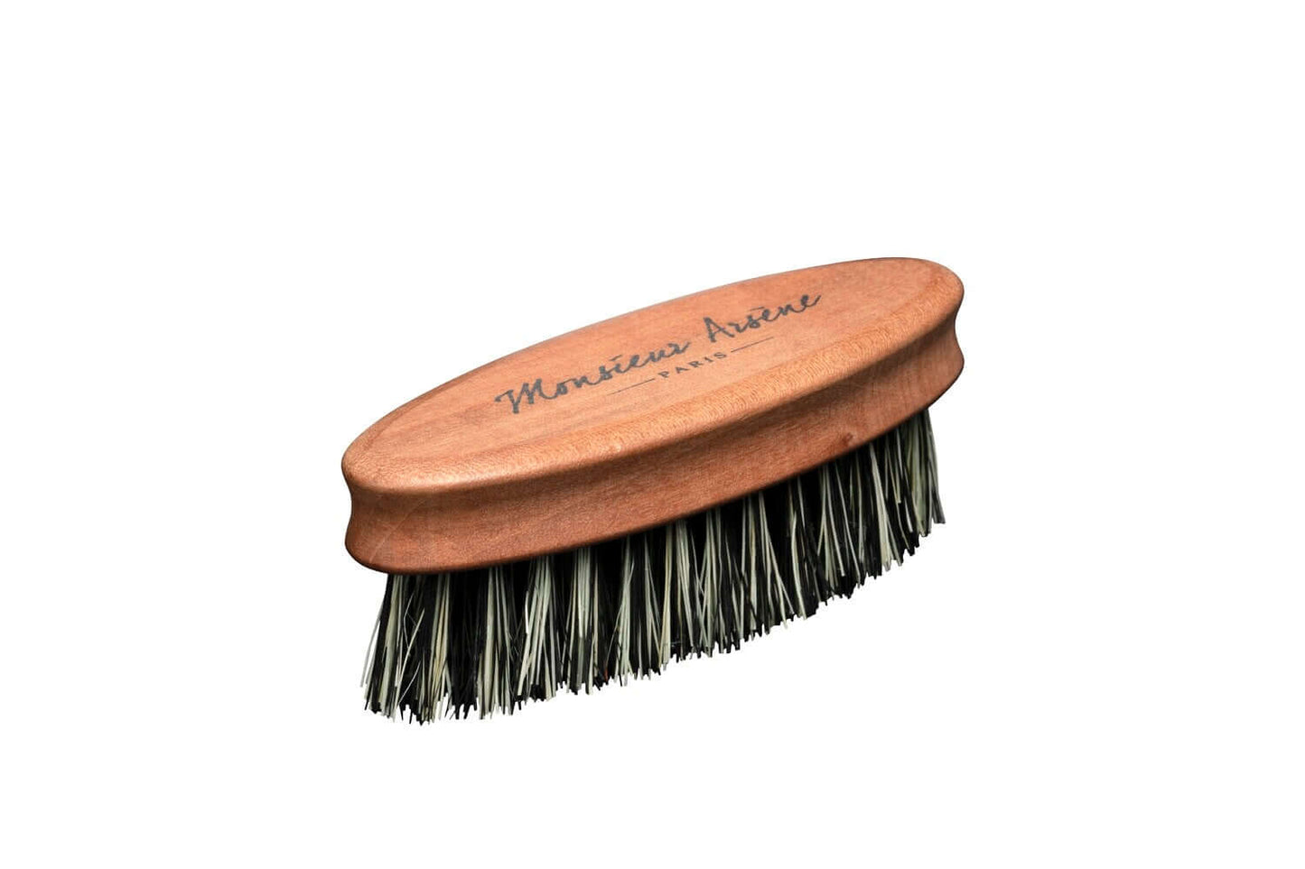 Brosse à barbe en bois de poirier et fibre de cactus